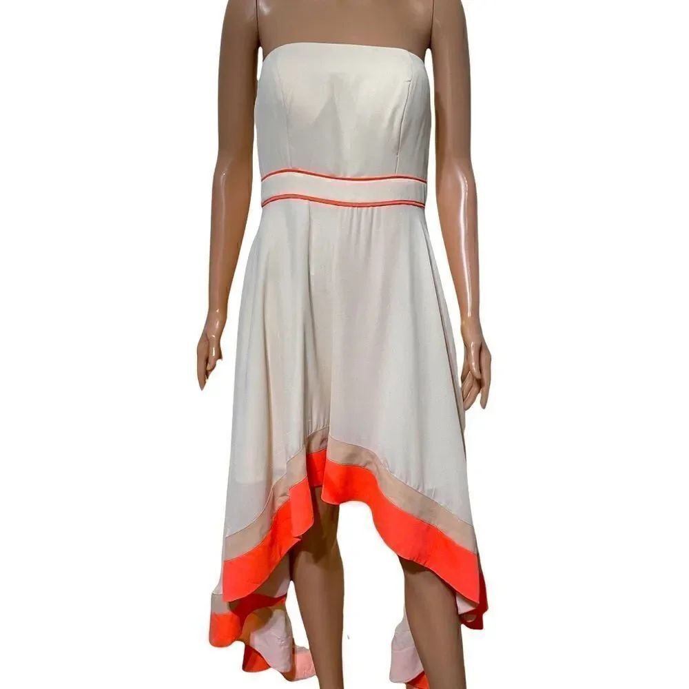 Minuet Strapless Hi-Low Dress MEDIUM